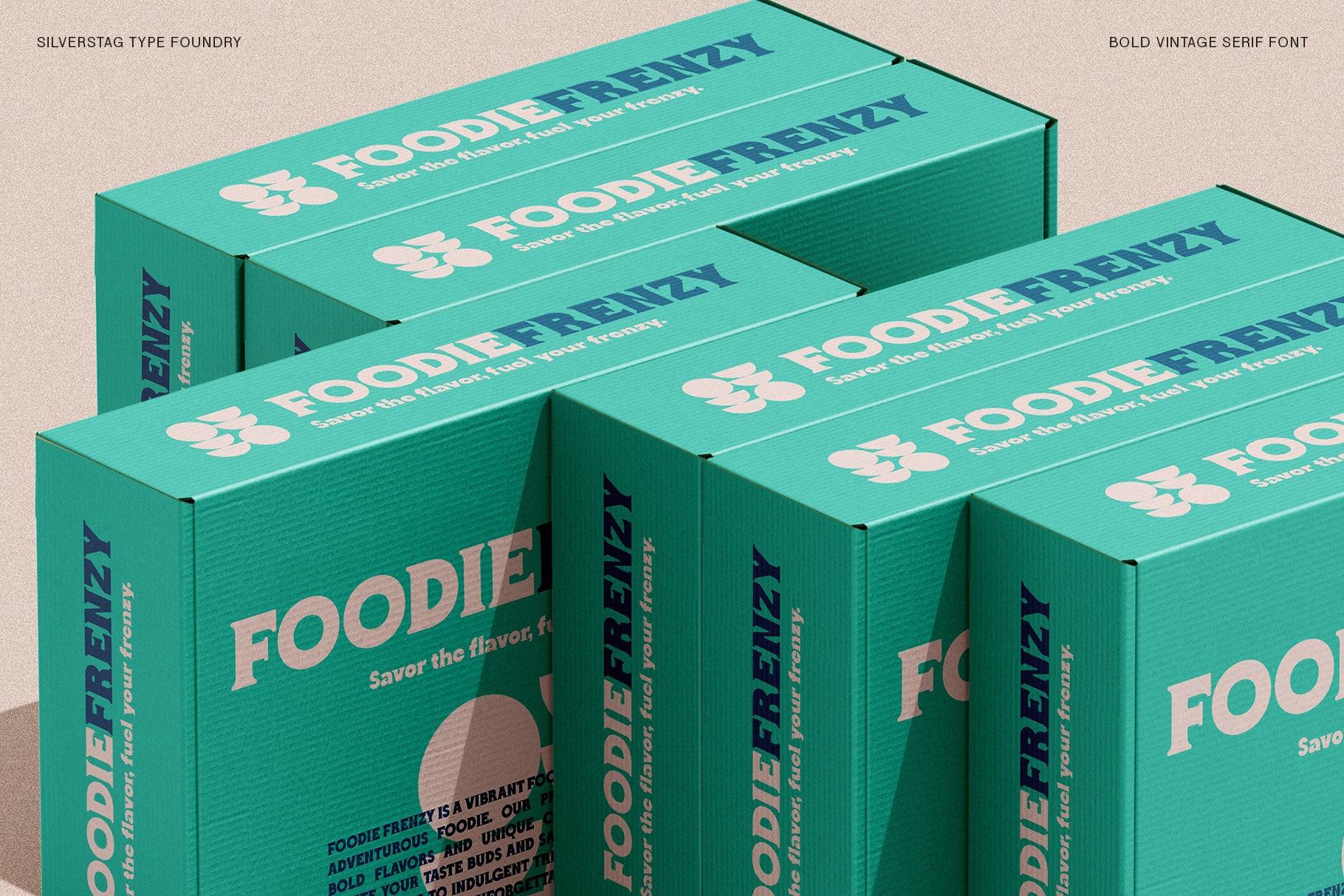 Ranfit - Bold & Funky Serif Font