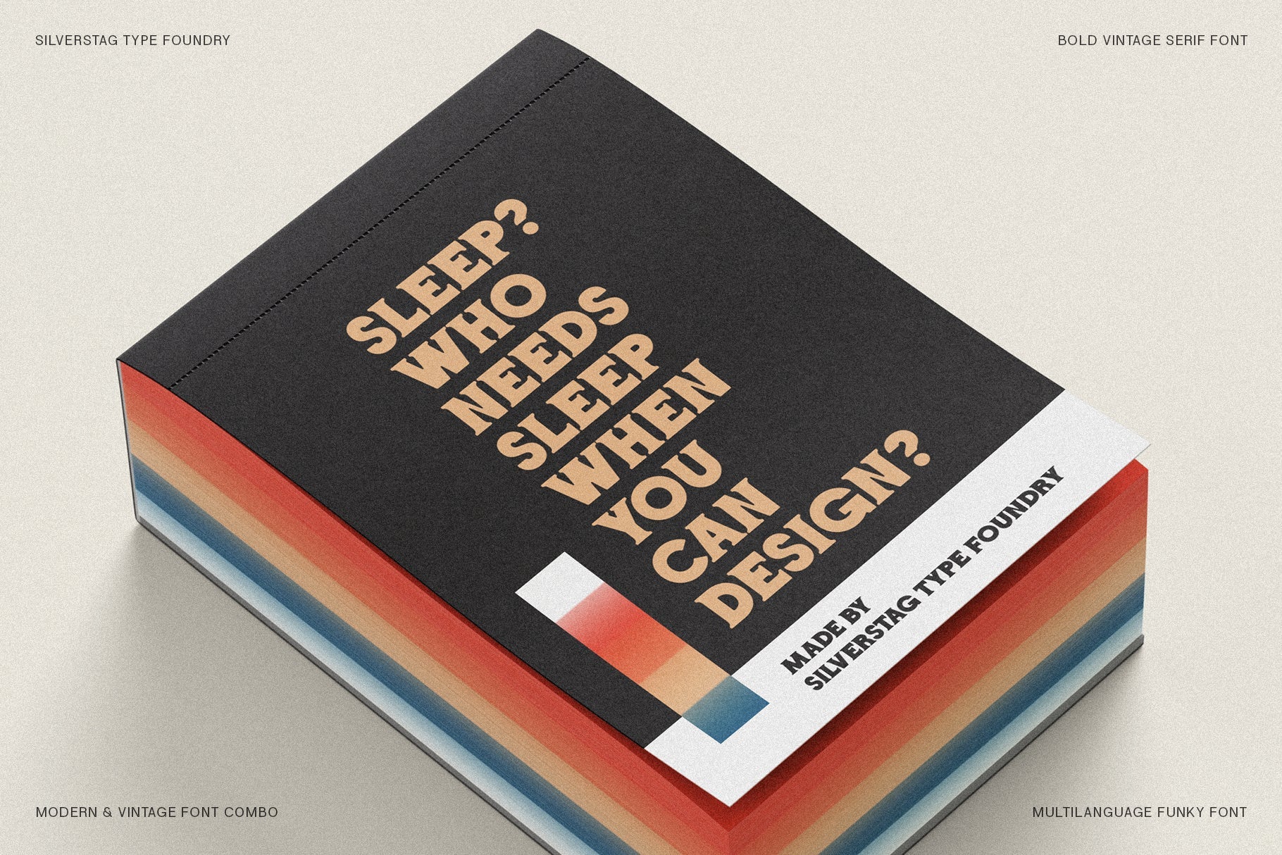 Ranfit - Bold & Funky Serif Font