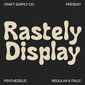 Rastely – Funky Typeface
