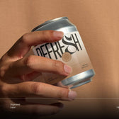 Realistic Handheld Mini Drink Can Mockup