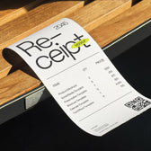 Realistic Receipt Mockup