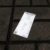 Receipt Mockup 003