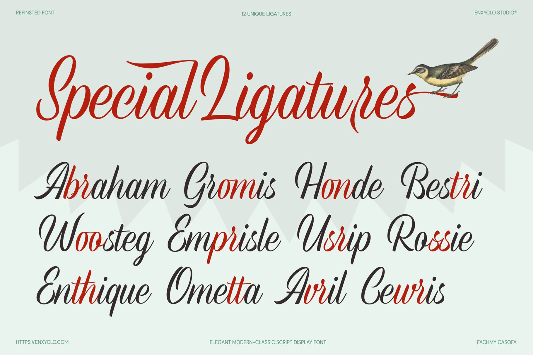 Refinsted - Modern Classic Script