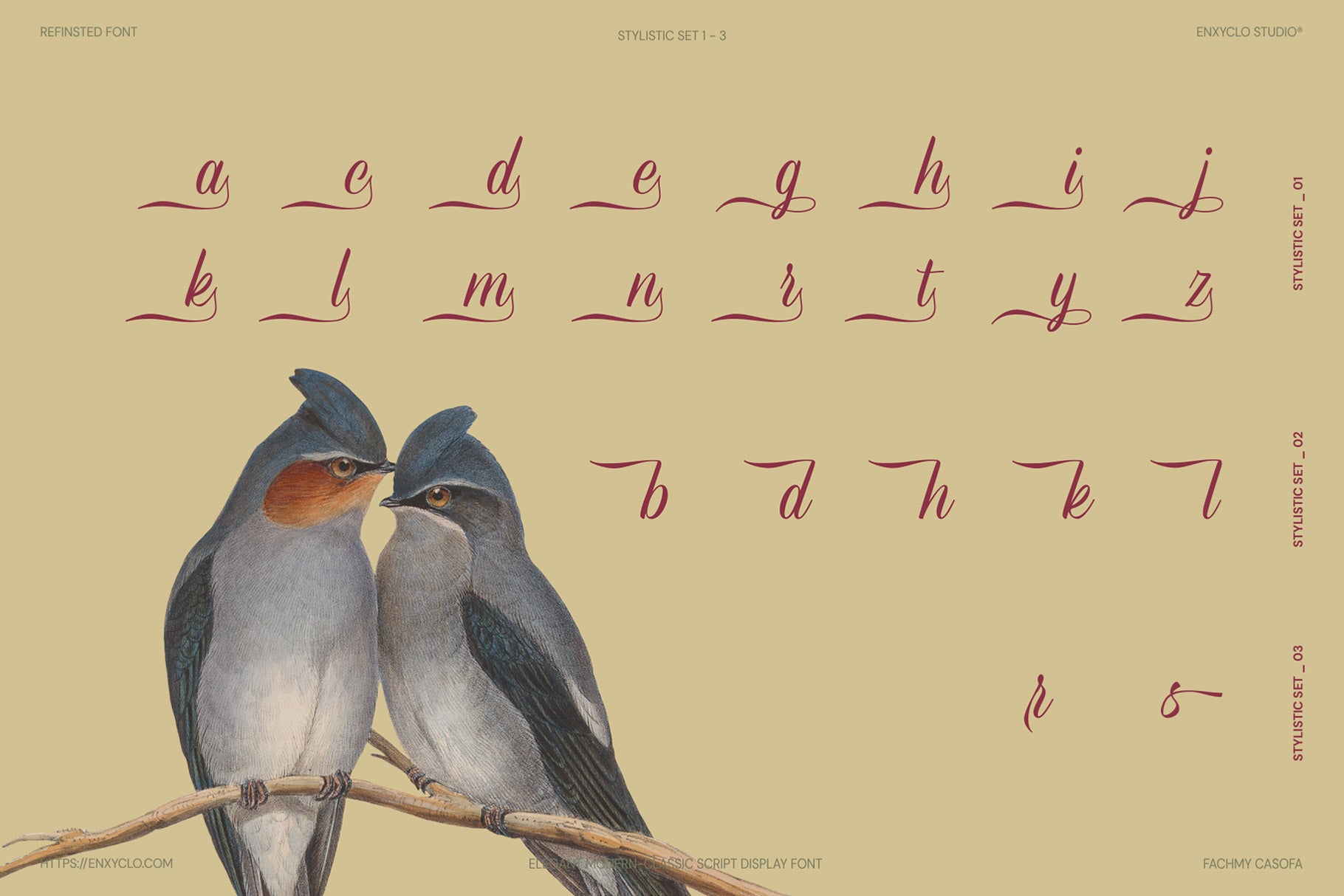 Refinsted - Modern Classic Script