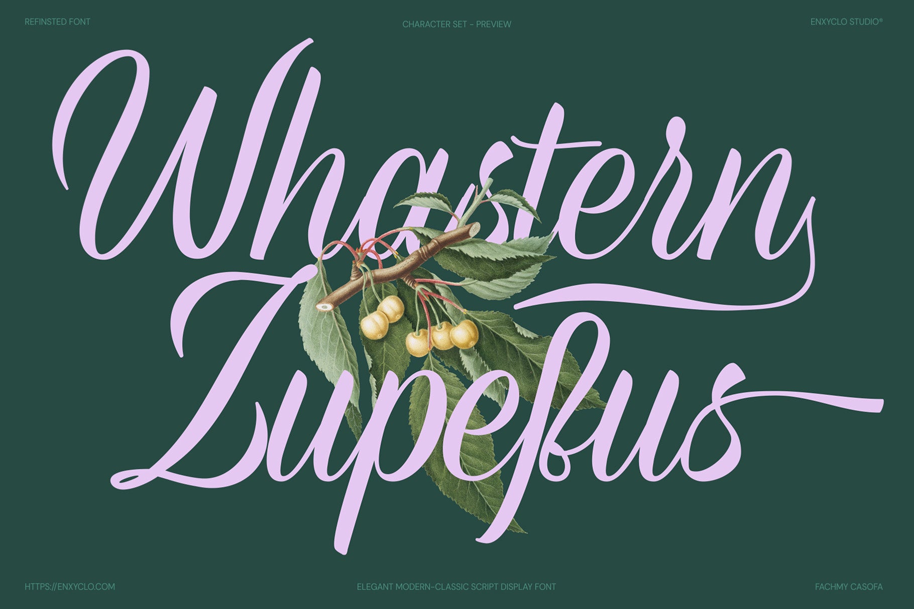 Refinsted - Modern Classic Script