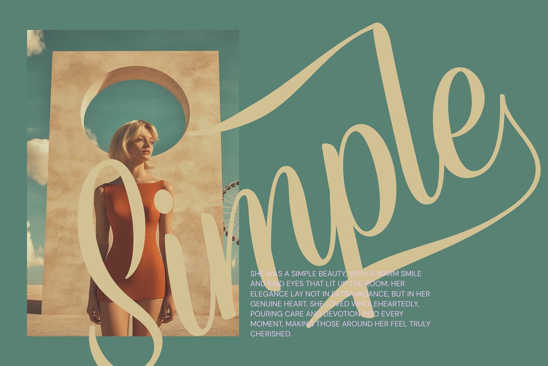 Refinsted - Modern Classic Script