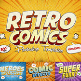 Retro Comics Text Effects