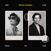 Retro Frame Mockups Collection