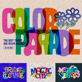 Retro Pop Collage Typography Text Effect