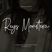 Reys Monstera Signature Script Font