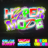 RGB Glow Text Effects