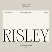 Risley – Classic Editorial Font