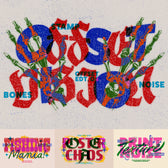 Risograph Offset Print Text Effect
