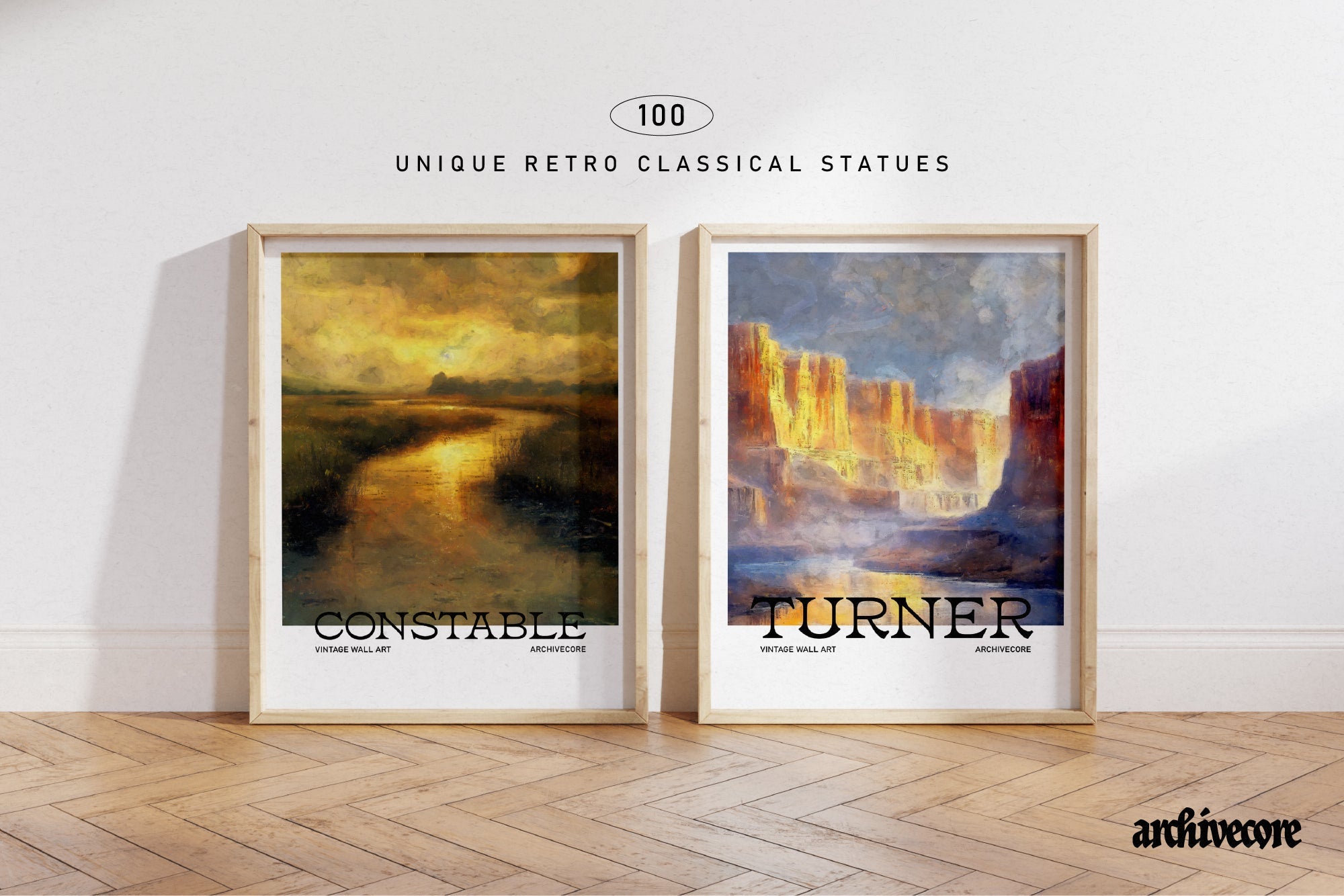 ROMANTIC LANDS Vintage Backgrounds