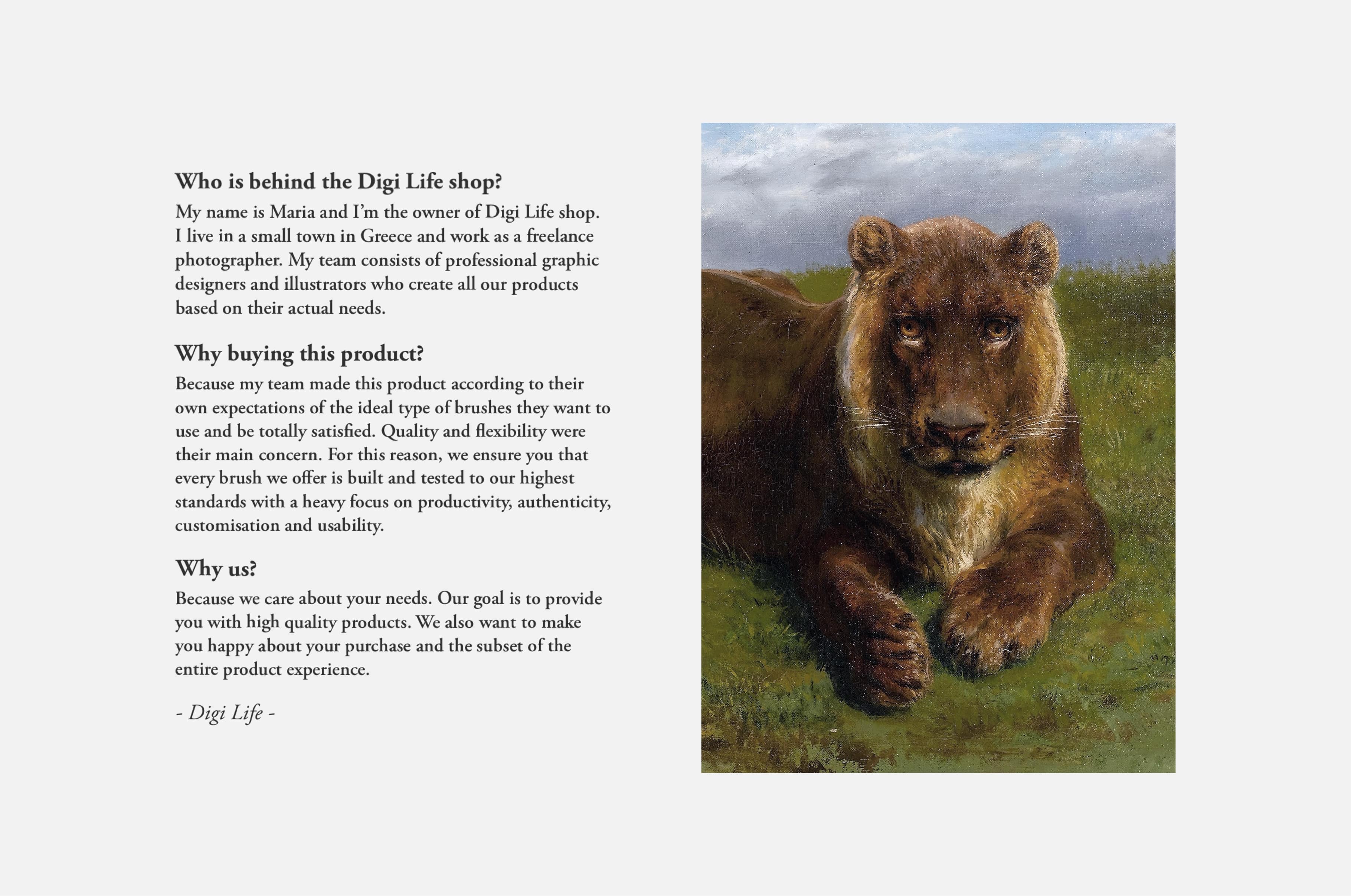Rosa Bonheur Procreate Kit