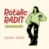 Rotalic Radit – Modern Rotalic Font