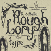 Rough Lory Typeface