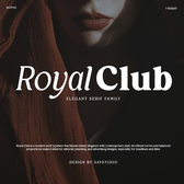 Royal Club - Elegant Serif Family