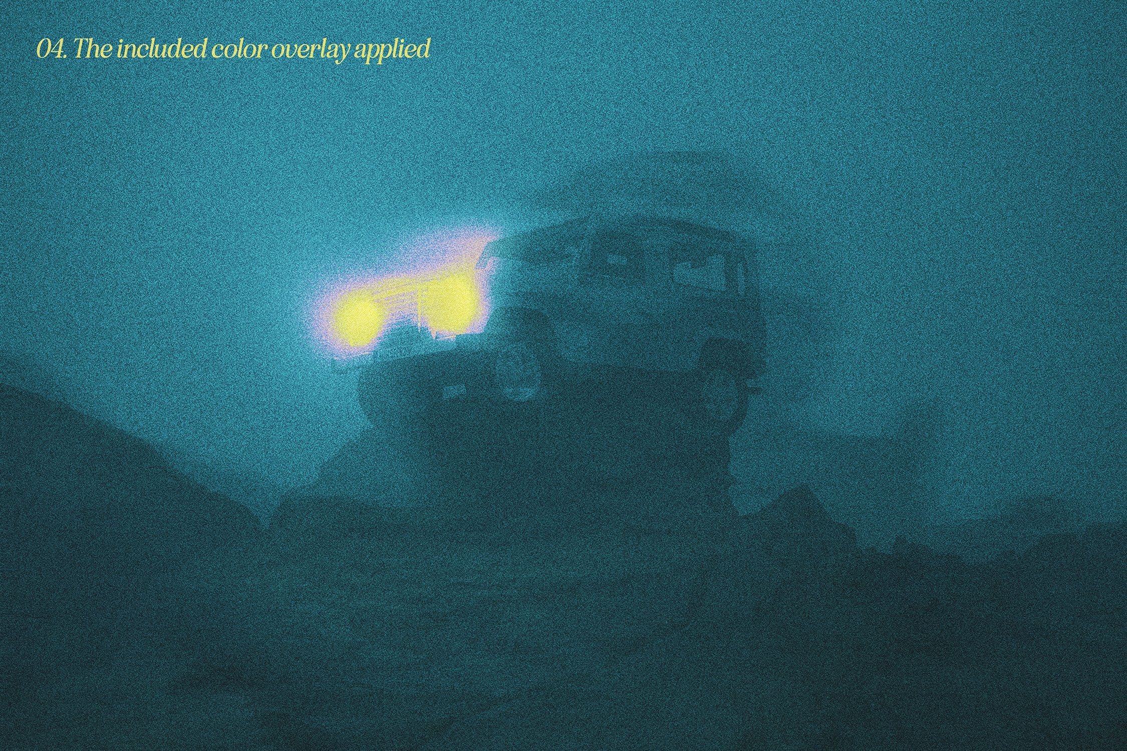 Sandstorm Disrupted Photoshop Effect