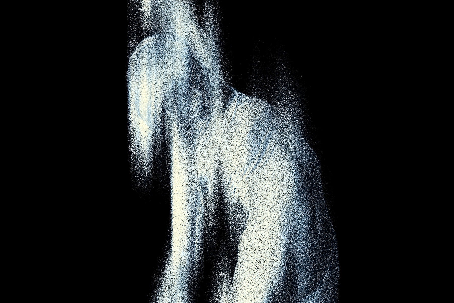 Sandstorm Distortion Photo Effect