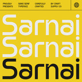 Sarnai – Sans Serif Font