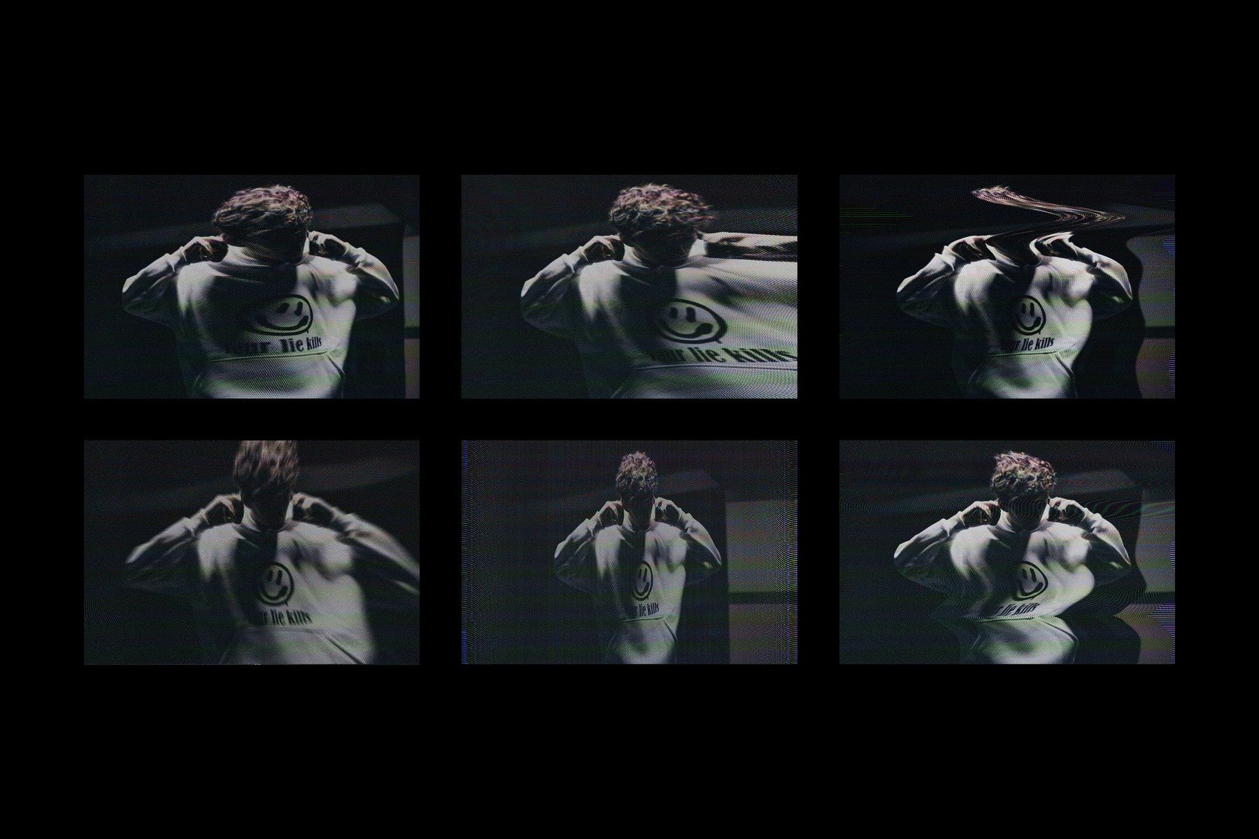 Screen Flicker Photo Effect