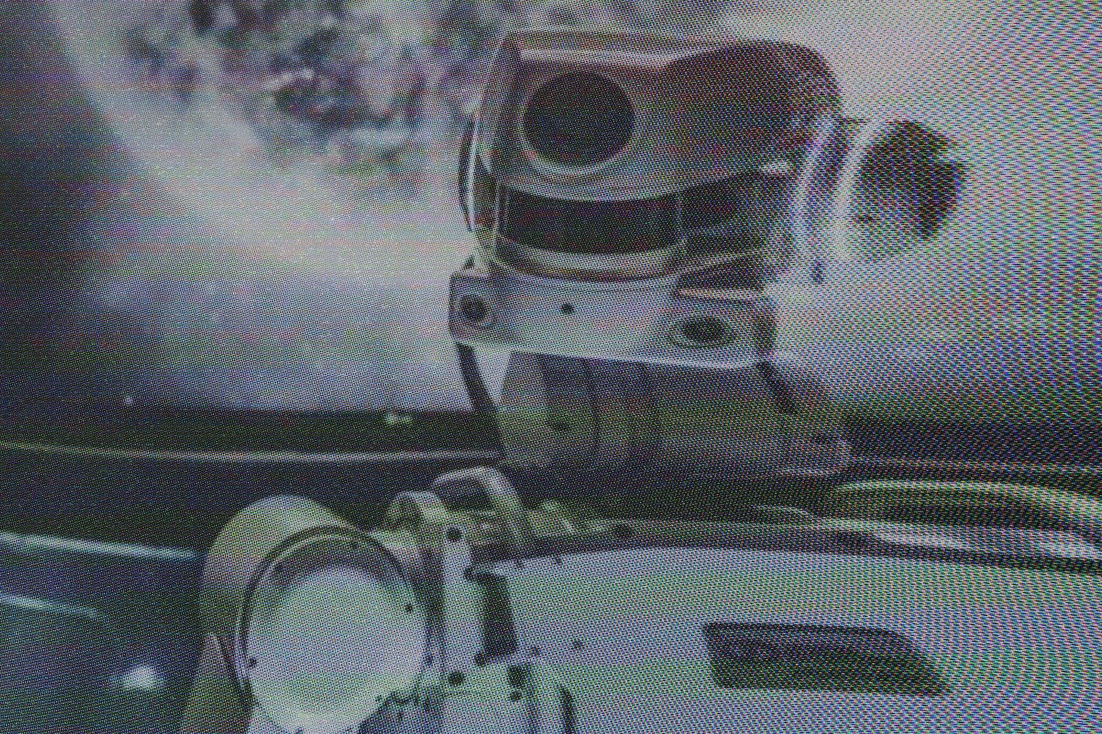 Screen Flicker Photo Effect