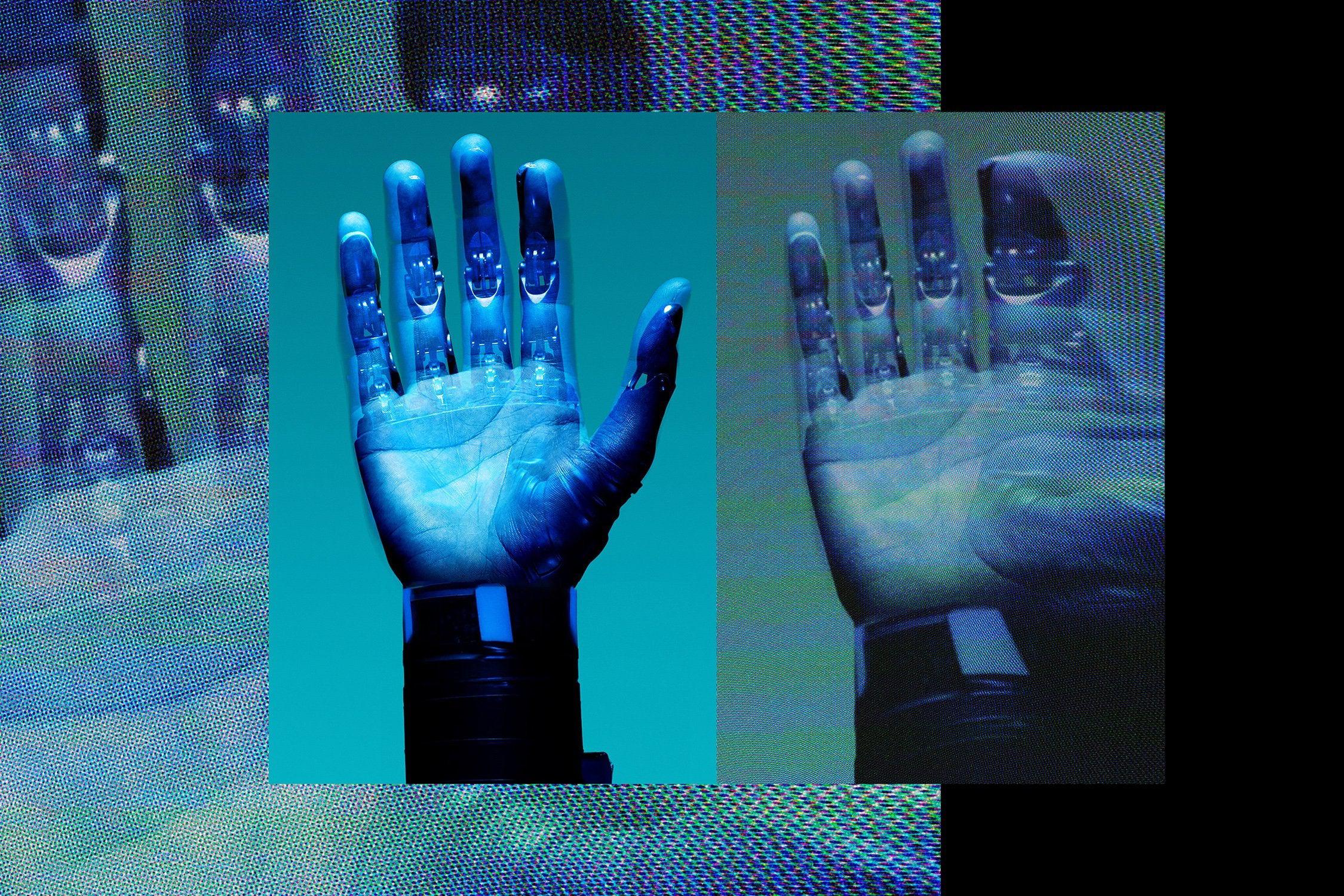Screen Flicker Photo Effect