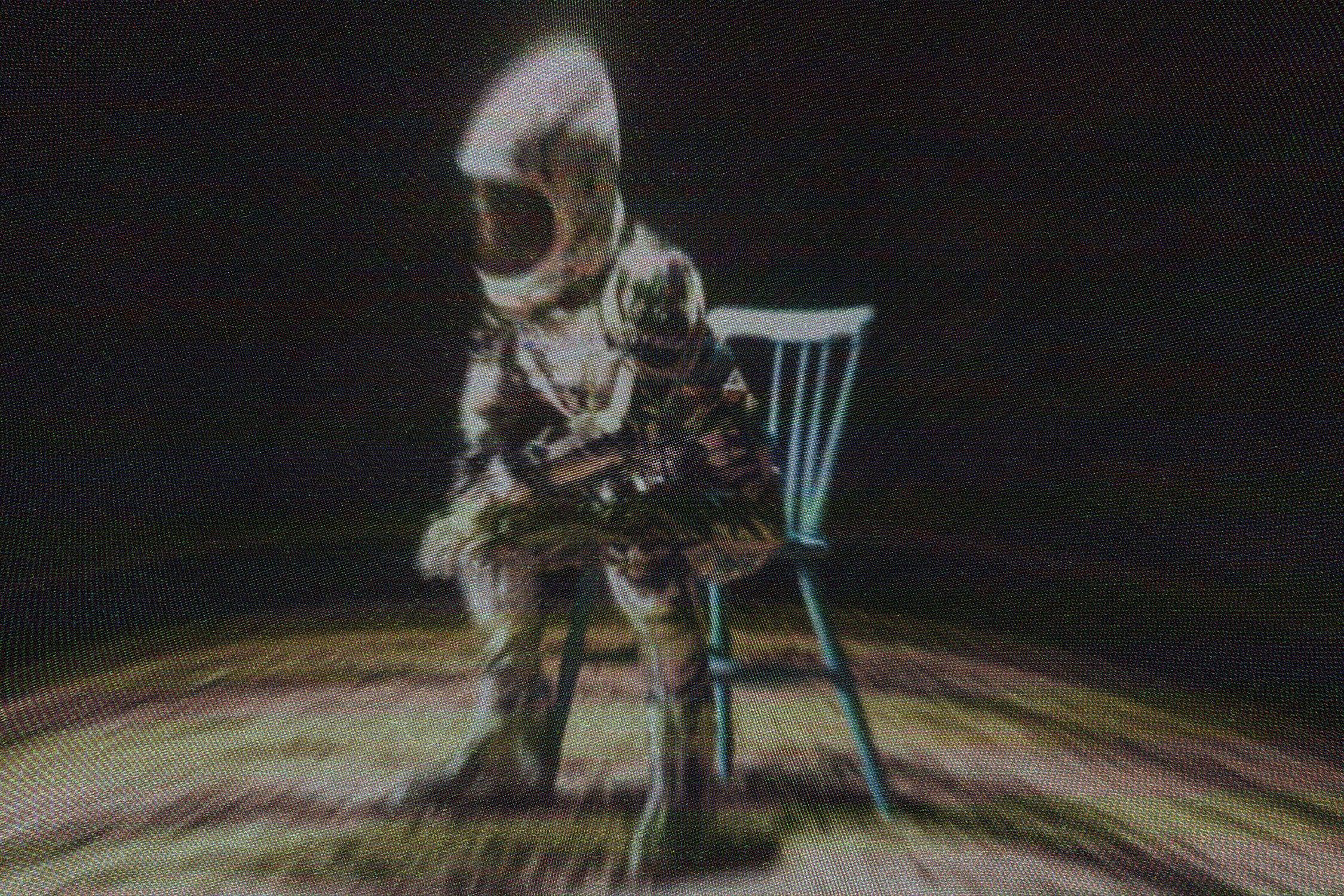 Screen Flicker Photo Effect