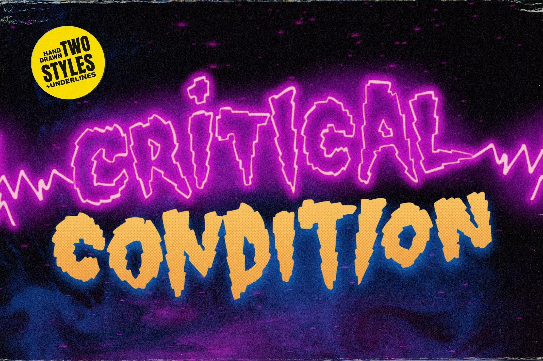 Shock Block: An Electrifying Font