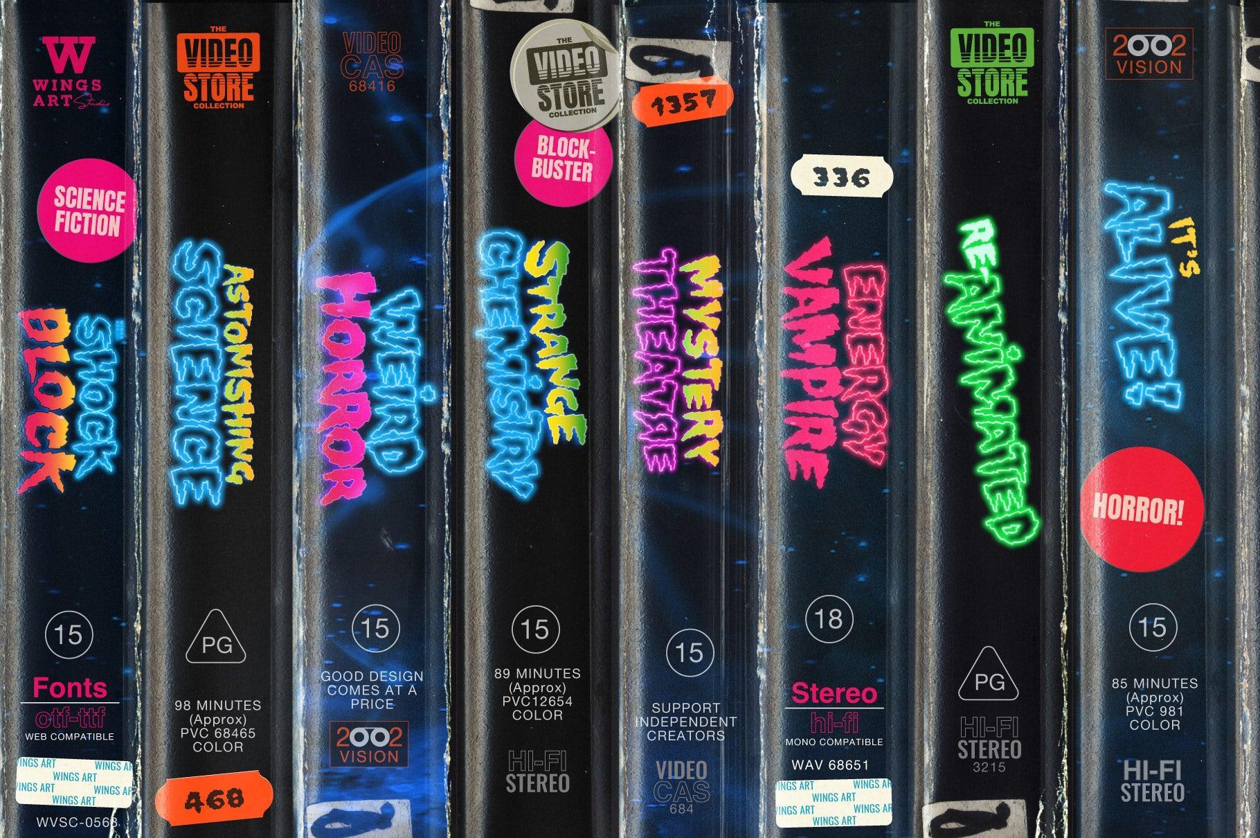 Shock Block: An Electrifying Font