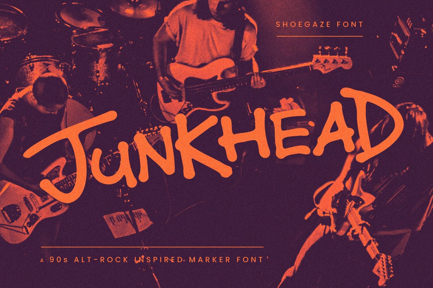 Shoegaze: 1990s Handwriting Font