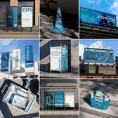 Sidewalk Advertising Mockup