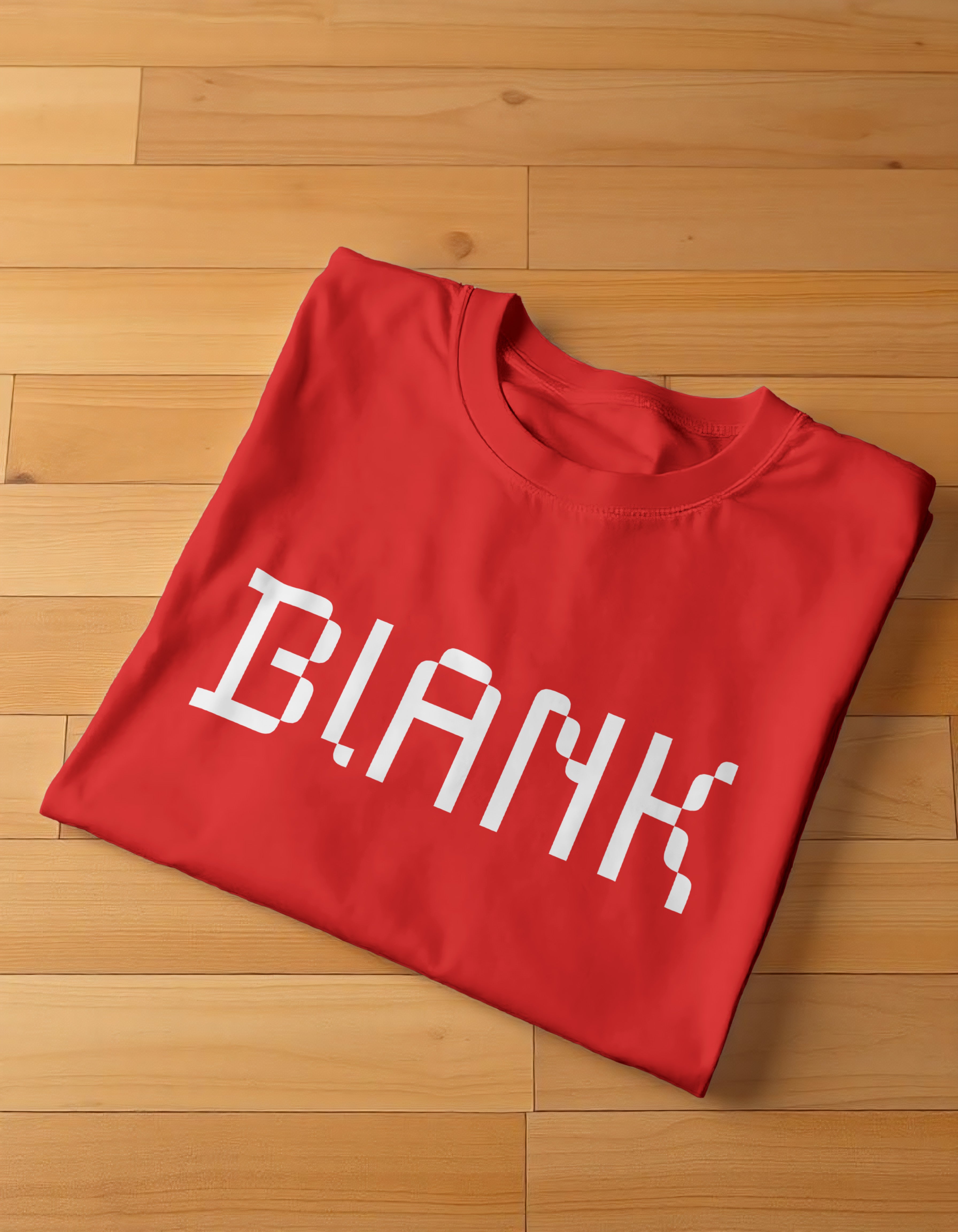 Simple White T-Shirt Photoshop Mockup