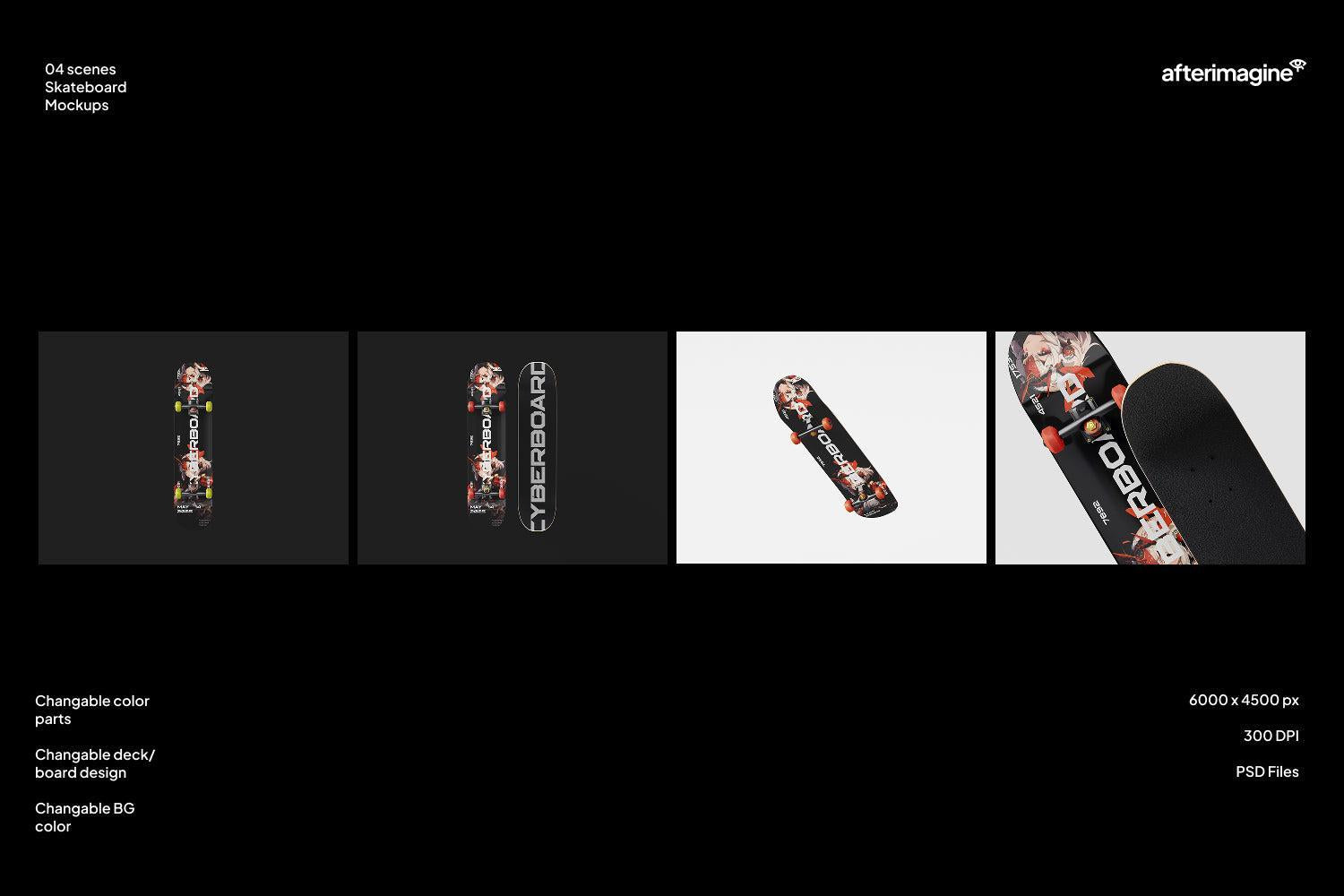Skateboard Mockups