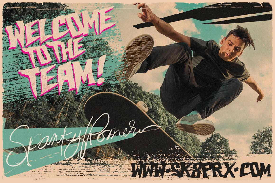 Skateparx Typeface