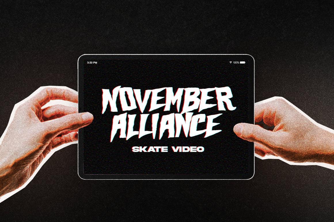 Skateparx Typeface