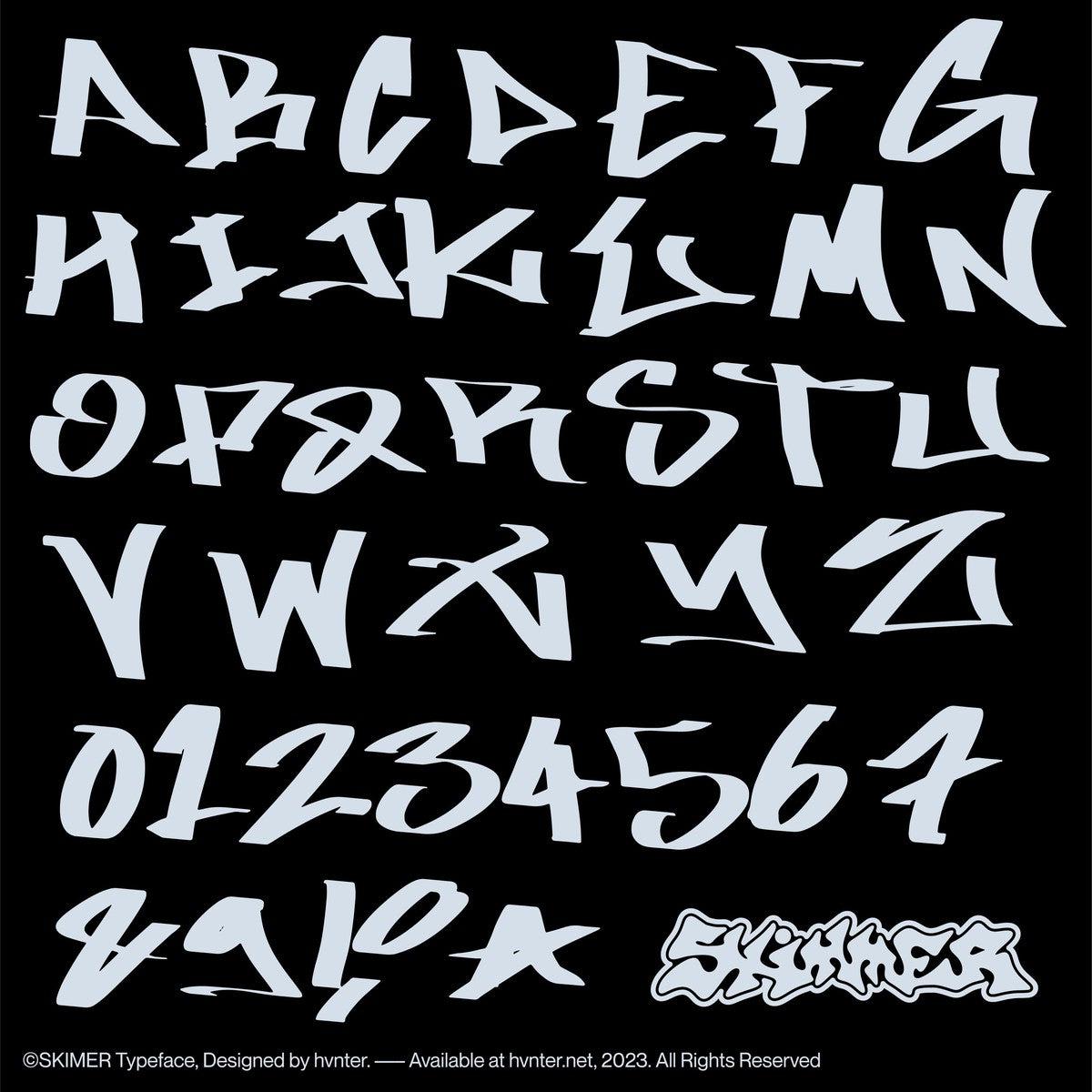 Skimmer Typeface