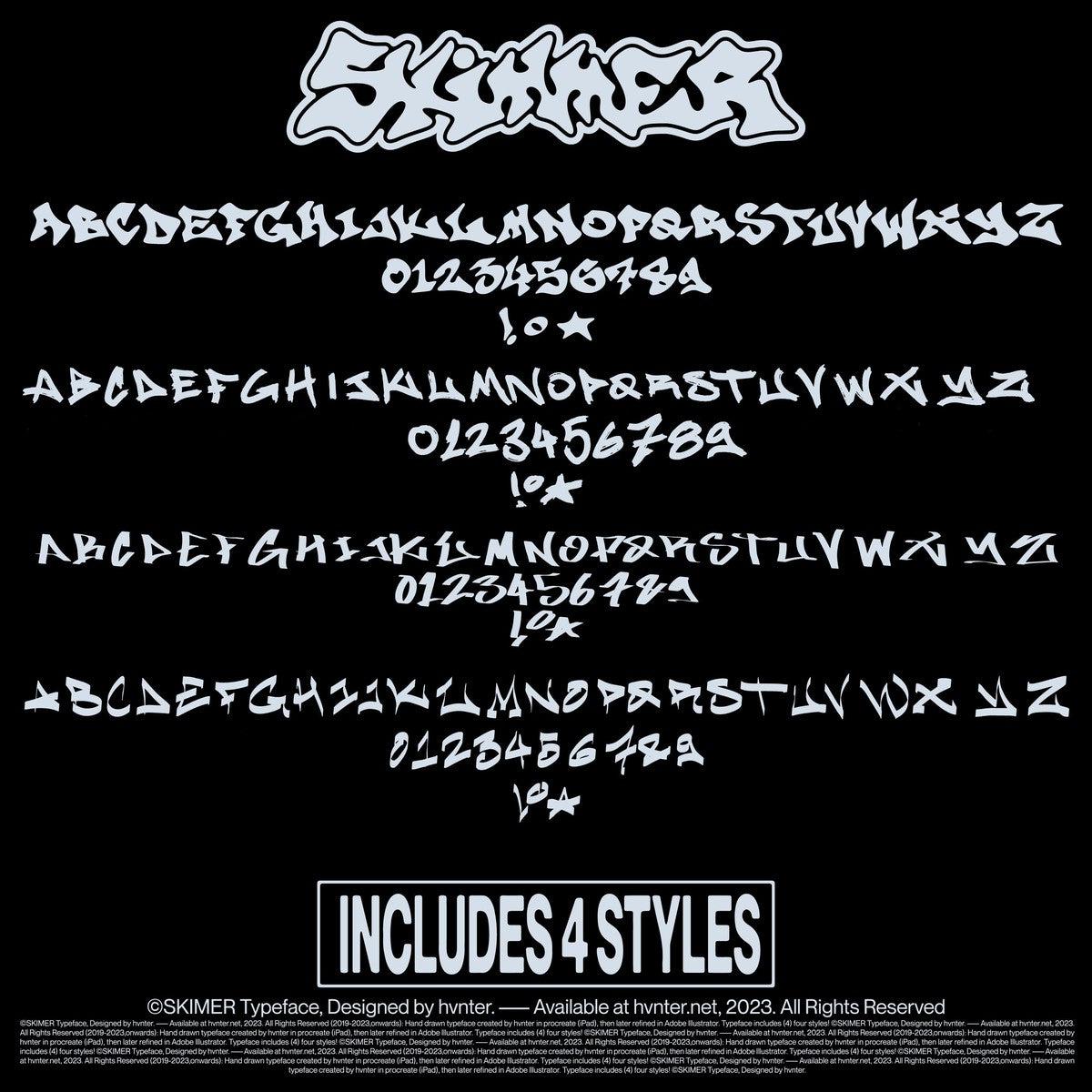 Skimmer Typeface