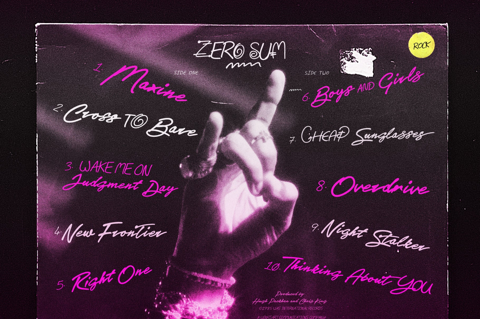 Sleeve Notes: A Font from the Vinyl Age