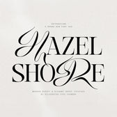 SLTF Hazel Shore - Serif & Script Font Duo