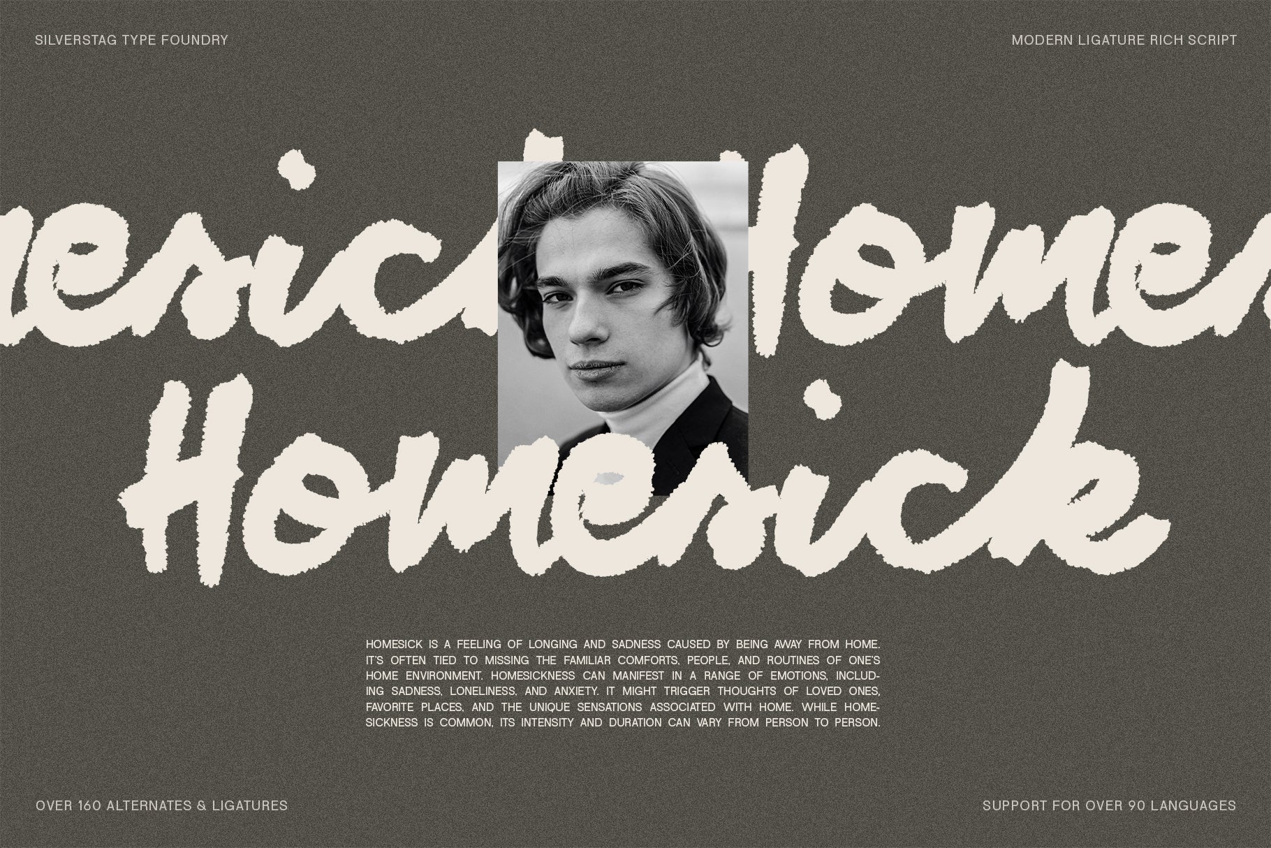 SLTF Midnight Chianti - Bold Handwritten Font