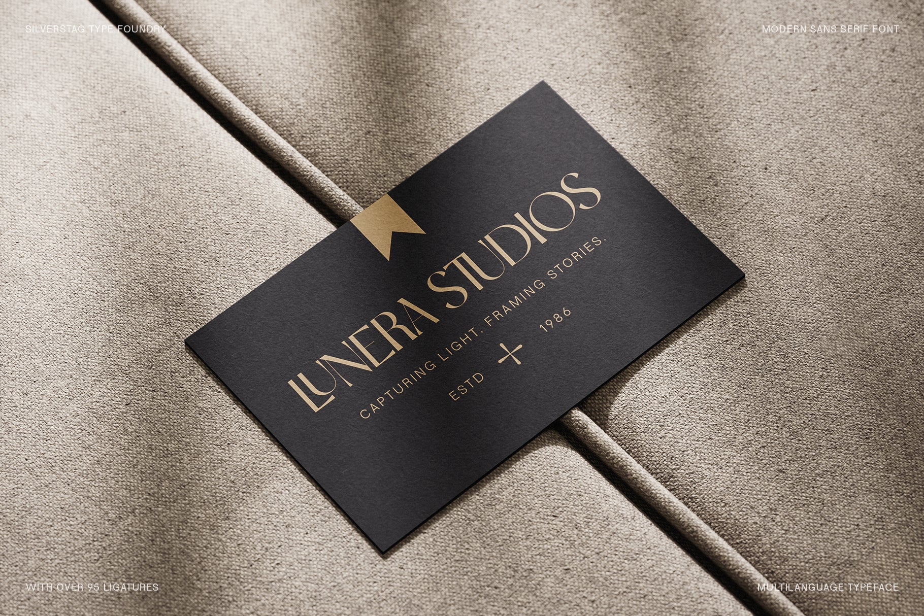 SLTF Night Windfall - Chic Ligature Sans Font