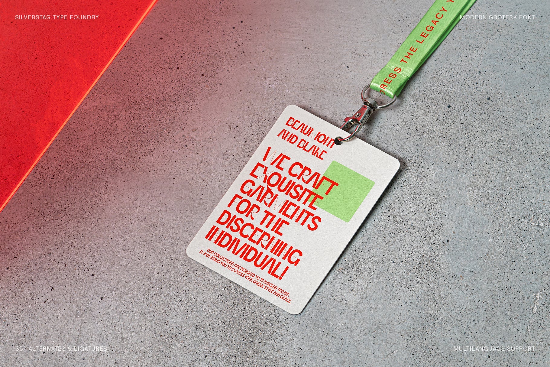 SLTF Refugio - Modern Grotesk Font