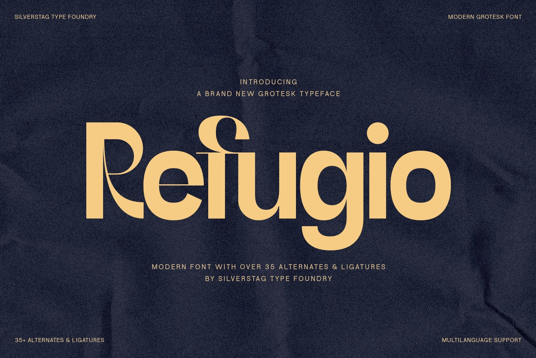 SLTF Refugio - Modern Grotesk Font