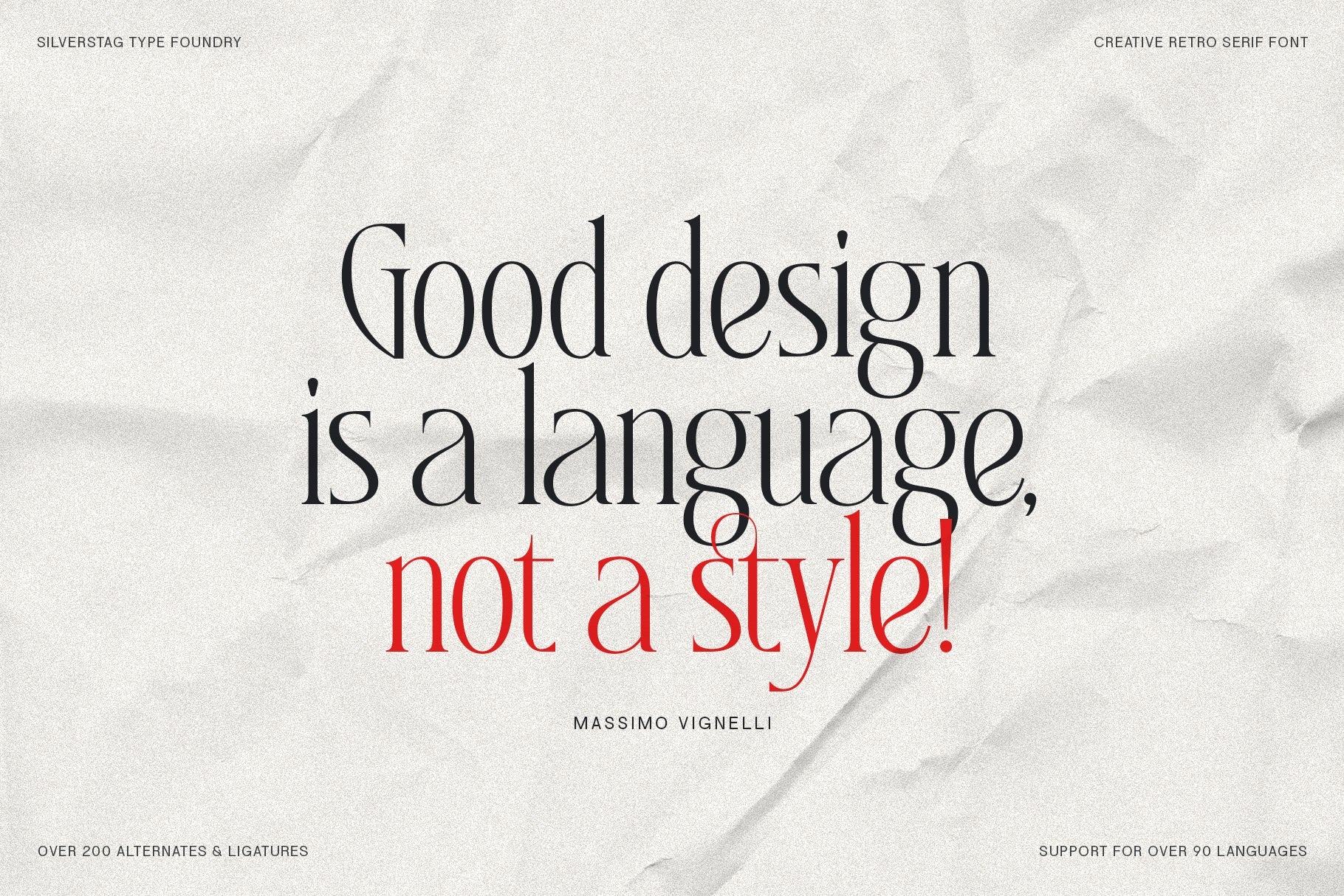 SLTF Rogue Rebellion - Ligature Serif Font