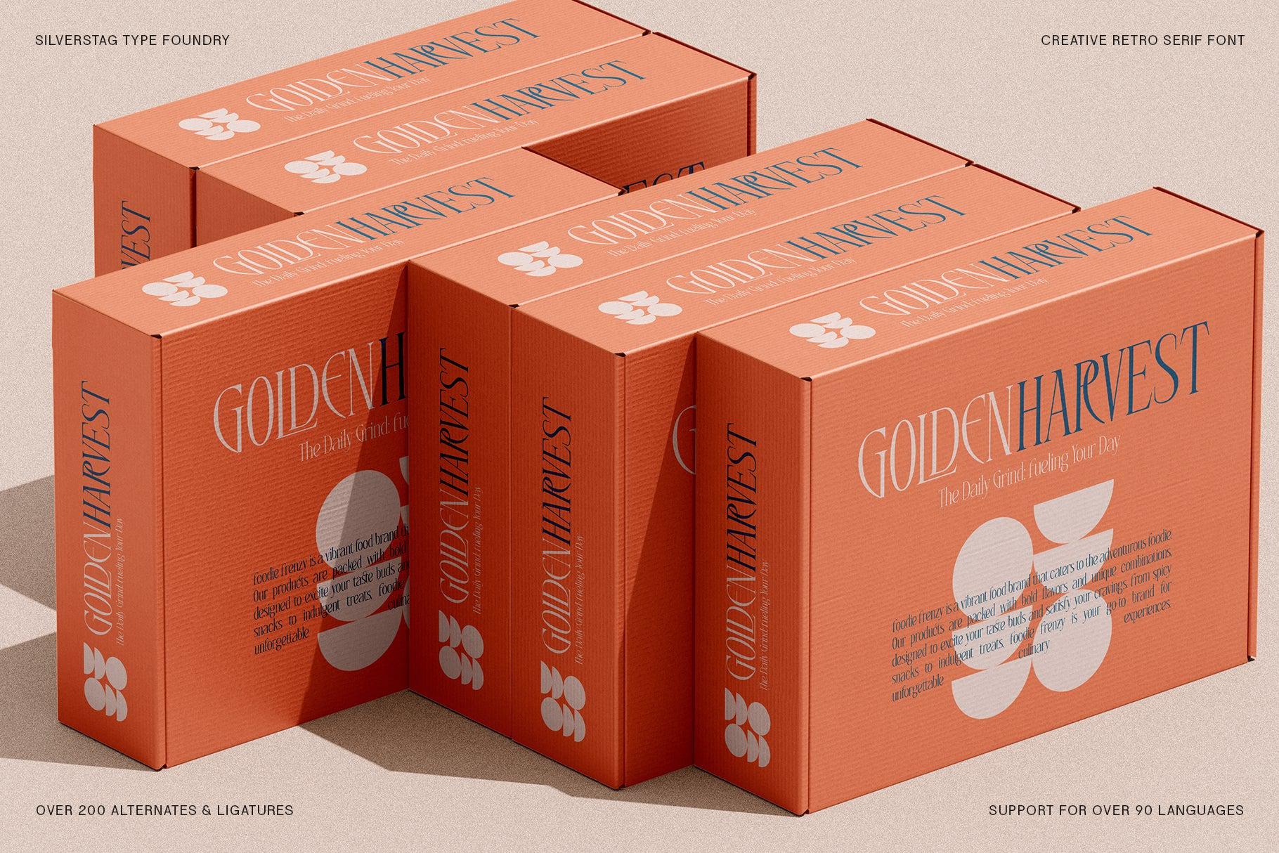 SLTF Rogue Rebellion - Ligature Serif Font