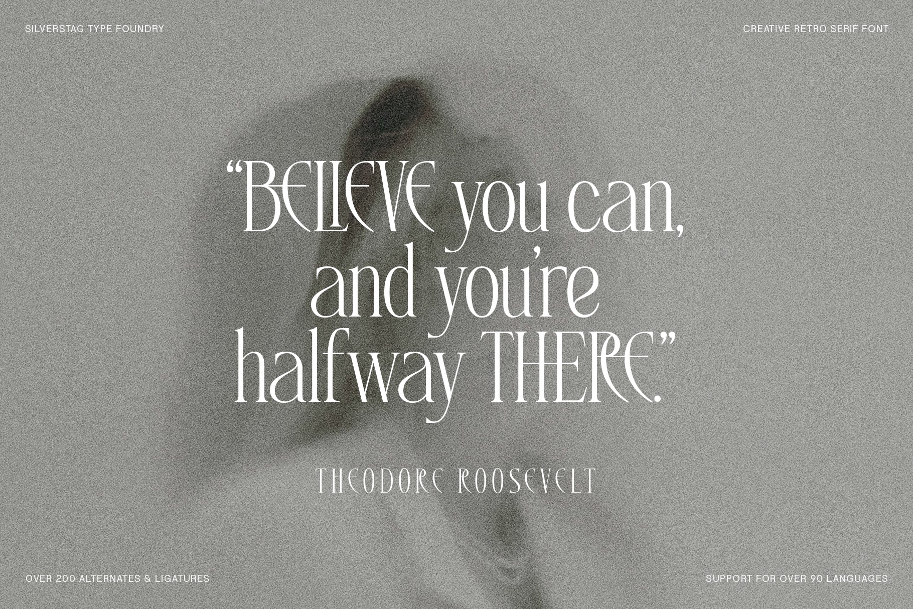 SLTF Rogue Rebellion - Ligature Serif Font