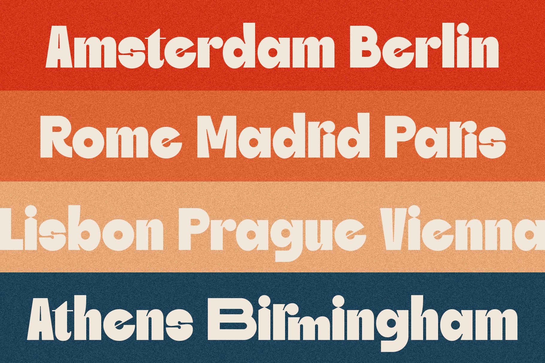 SLTF Skybury - Bold Sans Serif Typeface