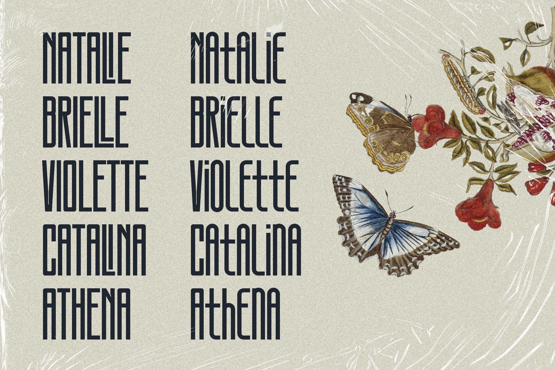 SLTF Snowpack - Ultra Condensed Typeface